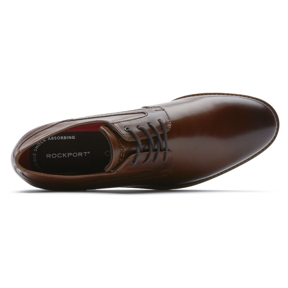 Rockport Oxfords Herre Brune - Style Purpose 3 Plain Toe - OAEU24715